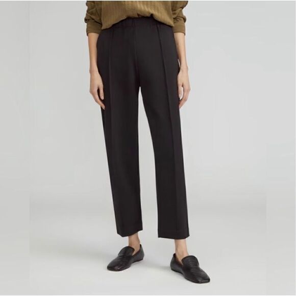 Everlane The Dream Pant, Tailored Sweatpants in Black / Size XS - Picture 1 of 15